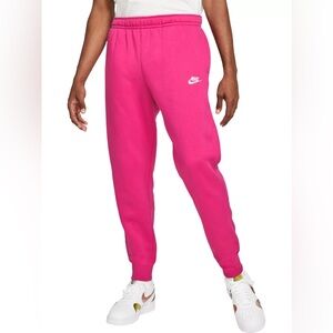 Nike Sportswear Club Fleece Joggers / Fireberry / Medium